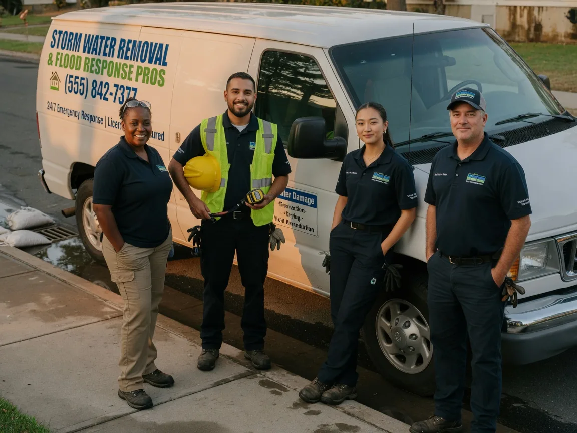 Storm Damage Water Removal company in Nuevo, CA